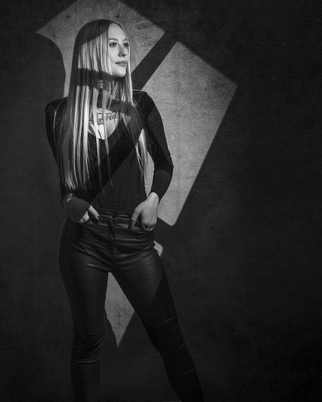 Portrait high Kontrast